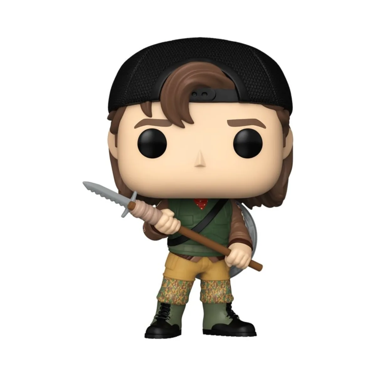 Funko Pop Steve Harrington Stranger Things N° 1888 Dettaglio del Funko Pop Steve Harrington di Stranger Things numero 1888
