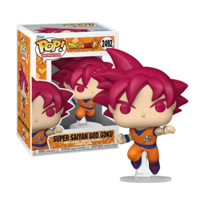 Funko Pop Super Saiyan God Goku di Dragon Ball numero 2492