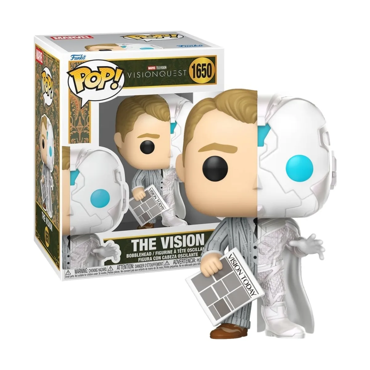Funko Pop The Vision VISION QUEST Marvel N° 1650 Funko Pop The Vision VISION QUEST Marvel N° 1650