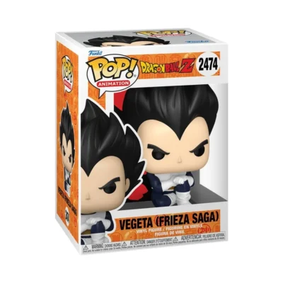Confezione window box del Funko Pop Vegeta di Dragon Ball numero 2474