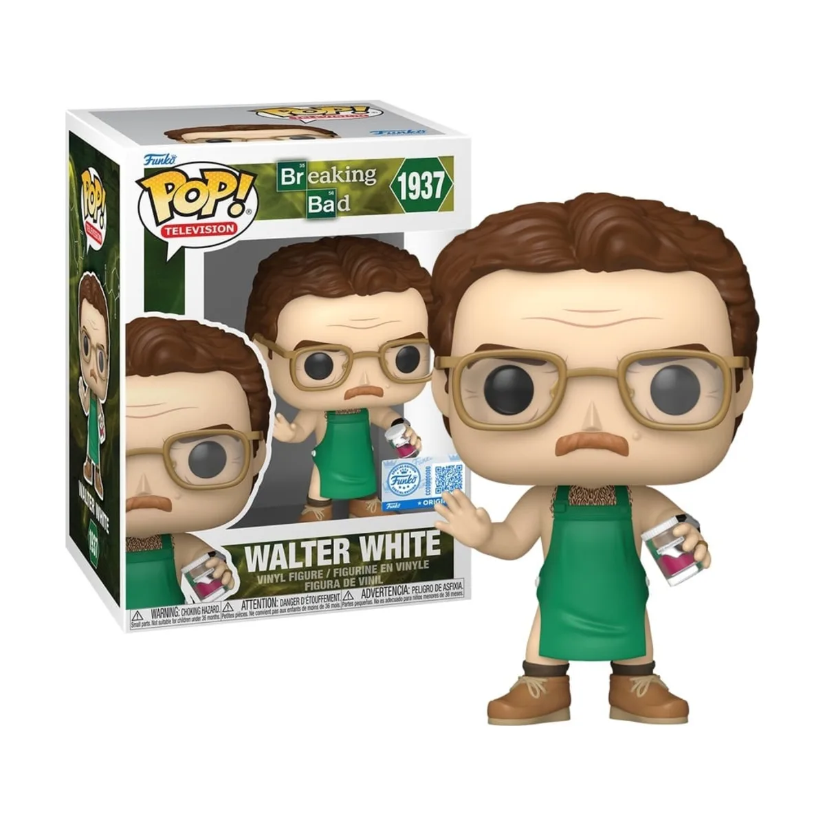 Funko Pop Walter White in Apron Breaking Bad N° 1937 Funko Pop Walt in Apron Breaking Bad N° 1937