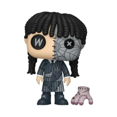 Funko Pop Wednesday with the Thing Patchwork Wednesday N° 1942