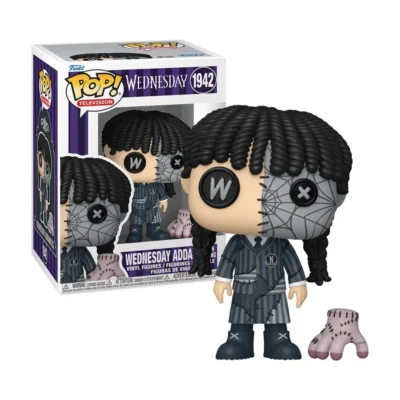 Funko Pop Wednesday with the Thing Patchwork Wednesday N° 1942