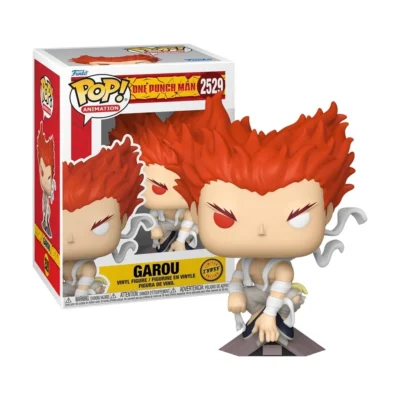 Confezione window box del Funko Pop Garou di One Punch Man numero 2529