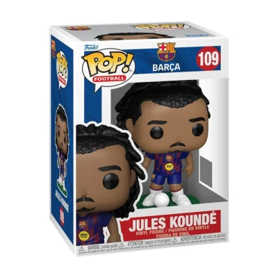Confezione window box del Funko Pop Jules Kounde di Football numero 109