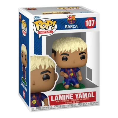 Confezione window box del Funko Pop Lamine Yamal di Football numero 107