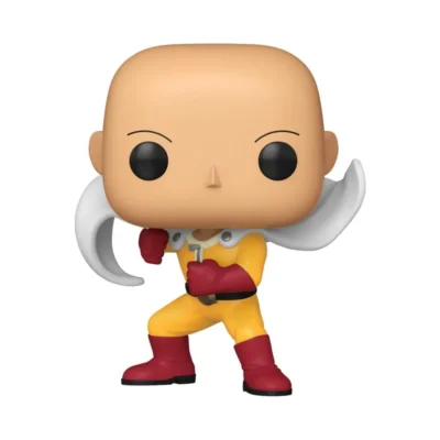 Dettaglio del Funko Pop Saitama di One Punch Man numero 2526