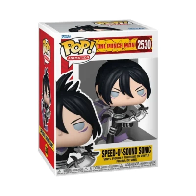 Confezione window box del Funko Pop Sonic di One Punch Man numero 2530