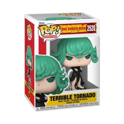 Confezione window box del Funko Pop Terrible Tornado di One Punch Man numero 2528