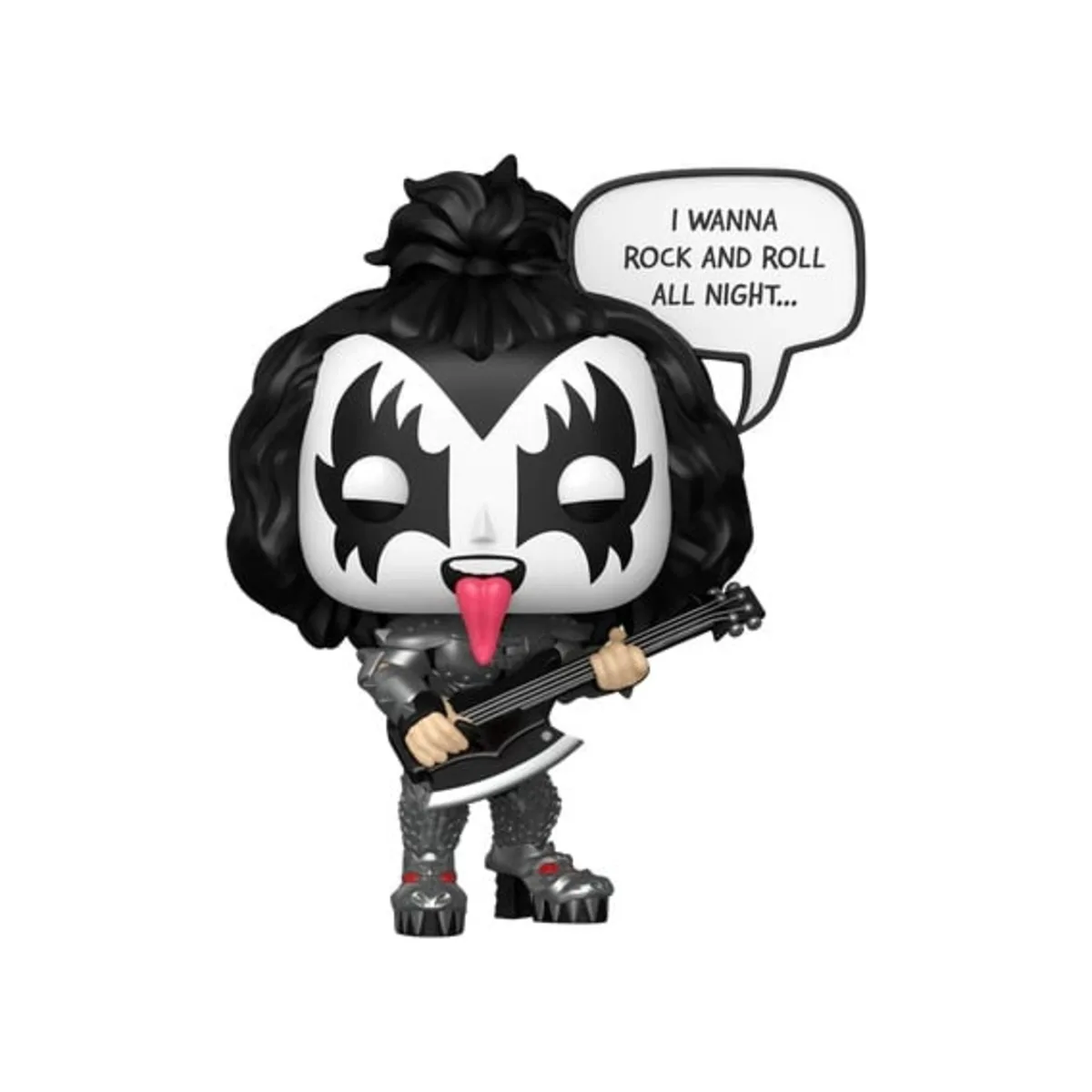 Funko Pop The Demon Kiss Music N° 471 Dettaglio del Funko Pop The Demon di Music numero 471
