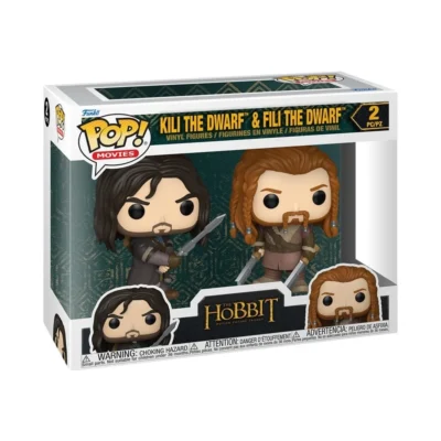 Confezione window box del Funko Pop 2 Pack Kili & Fili di The Hobbit