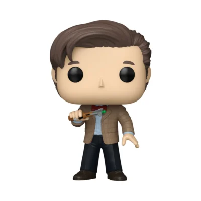 Funko Pop Eleventh Doctor Doctor Who N° 1966 Dettaglio del Funko Pop Eleventh Doctor di Doctor Who numero 1966