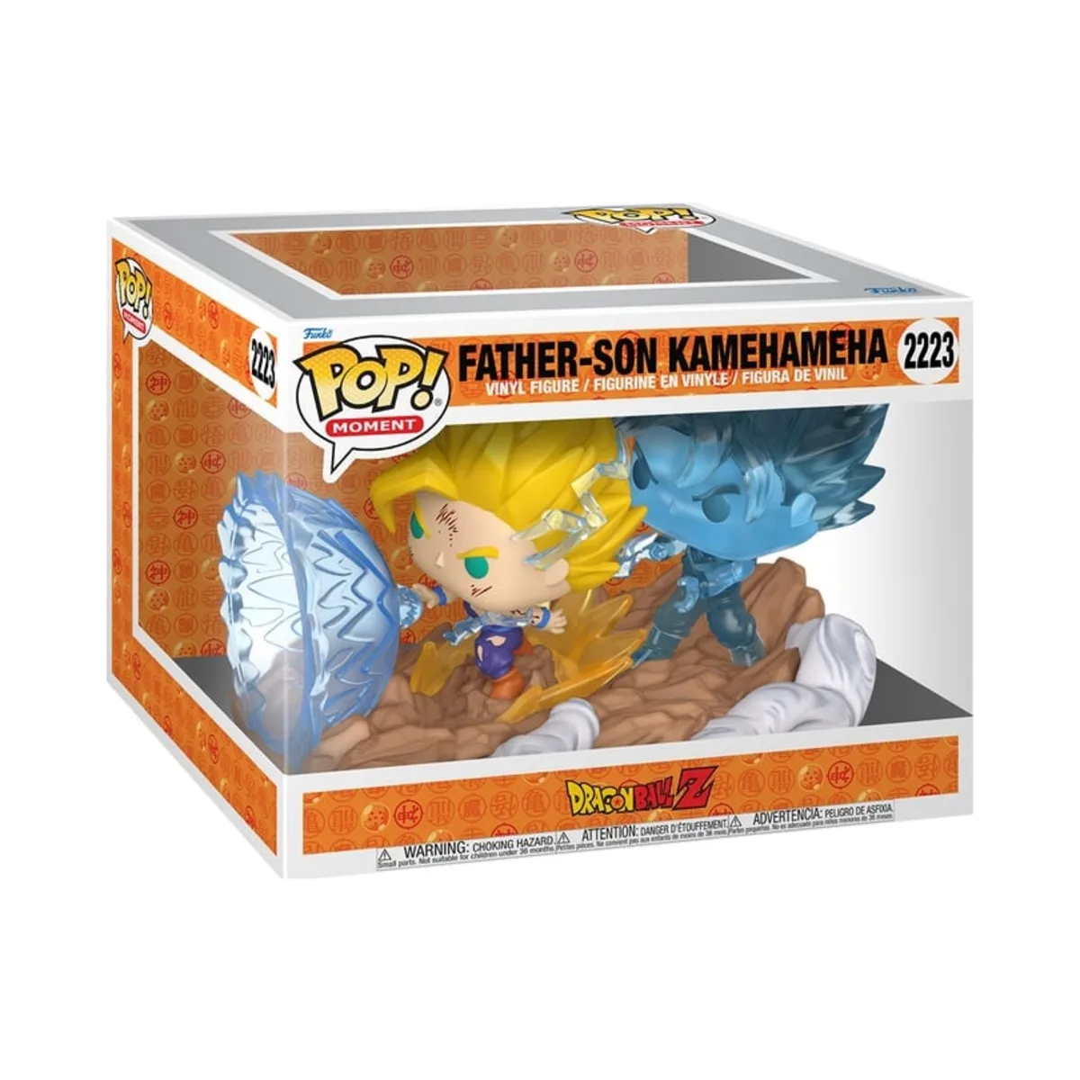 Funko Pop! Moments Gohan Dragon Ball N° 2223 Confezione window box del Funko Pop Gohan di Dragon Ball numero 2223
