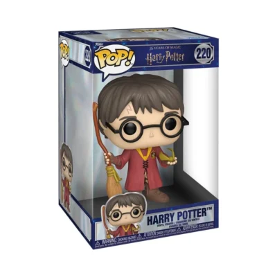 Confezione window box del Funko Pop Harry Potter with Nimbus 2000 di Harry Potter numero 220