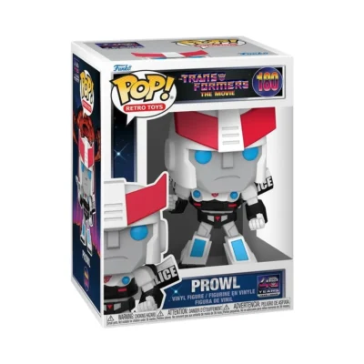 Confezione window box del Funko Pop Prowl di Transformers numero 180
