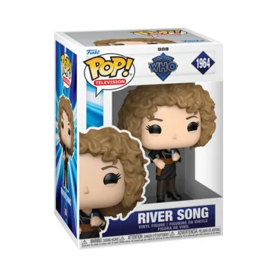 Confezione window box del Funko Pop River Song di Doctor Who numero 1964