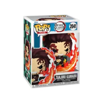 Confezione window box del Funko Pop Tanjiro di Demon Slayer numero 2041