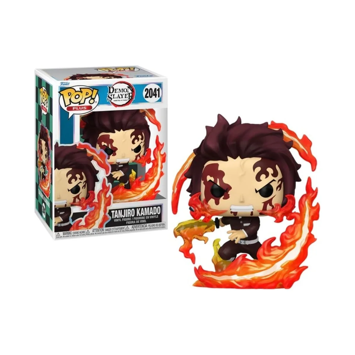 Funko Pop Tanjiro Kamado Demon Slayer N° 2041 Funko Pop Tanjiro di Demon Slayer numero 2041