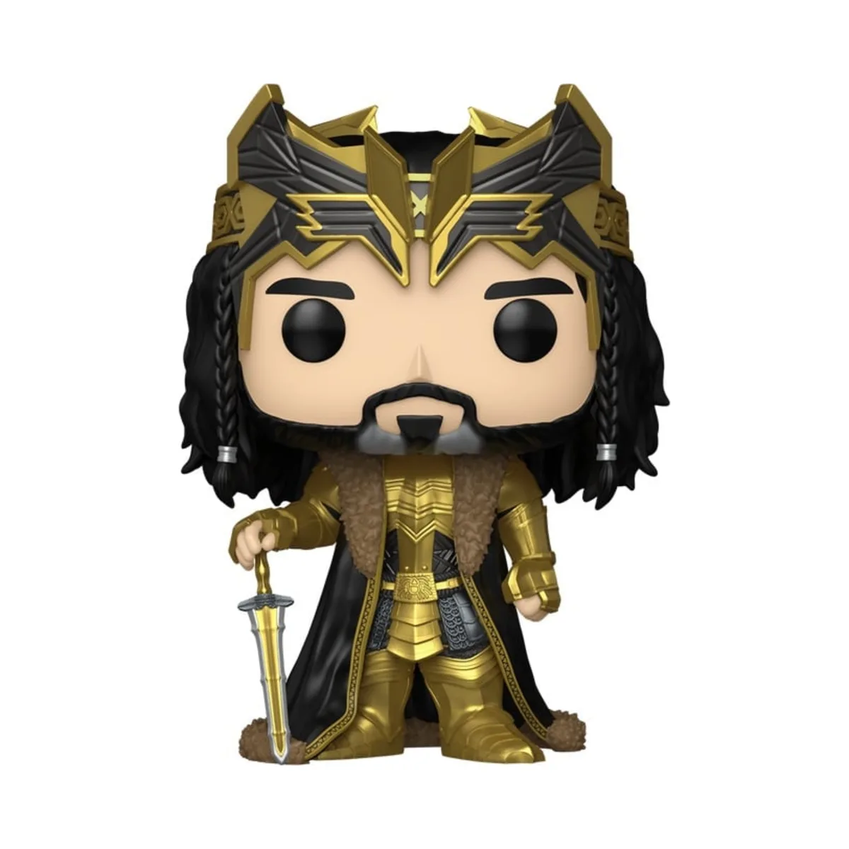 Funko Pop Thorin The Hobbit N° 2187 Dettaglio del Funko Pop Thorin di The Hobbit numero 2187