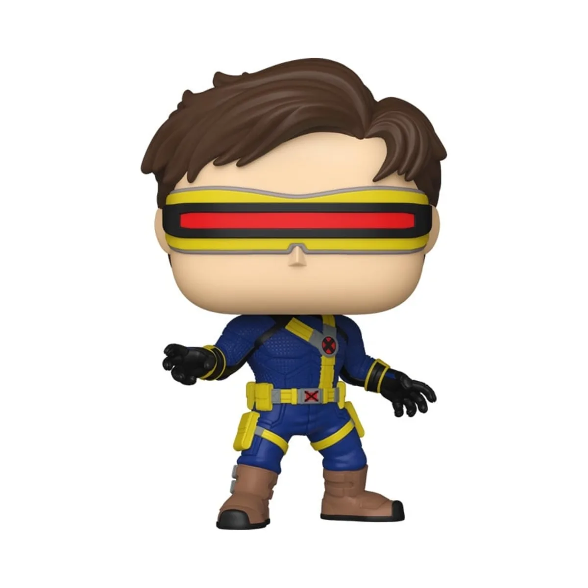 Funko Pop Cyclops Marvel N° 1641 Dettaglio del Funko Pop Cyclops di Marvel numero 1641