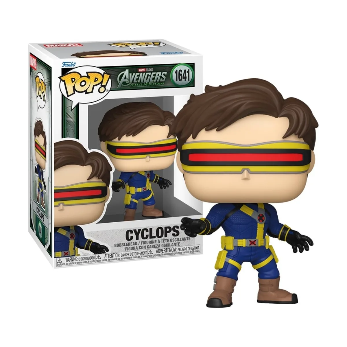 Funko Pop Cyclops Marvel N° 1641 Funko Pop Cyclops di Marvel numero 1641