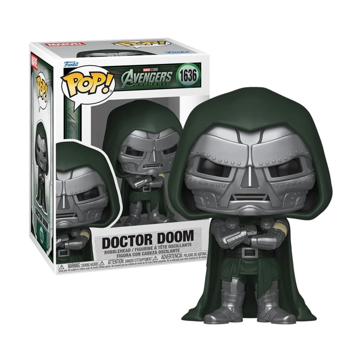 Funko Pop Doctor Doom The Avengers Marvel N° 1636 Funko Pop Doctor Doom di Marvel numero 1636