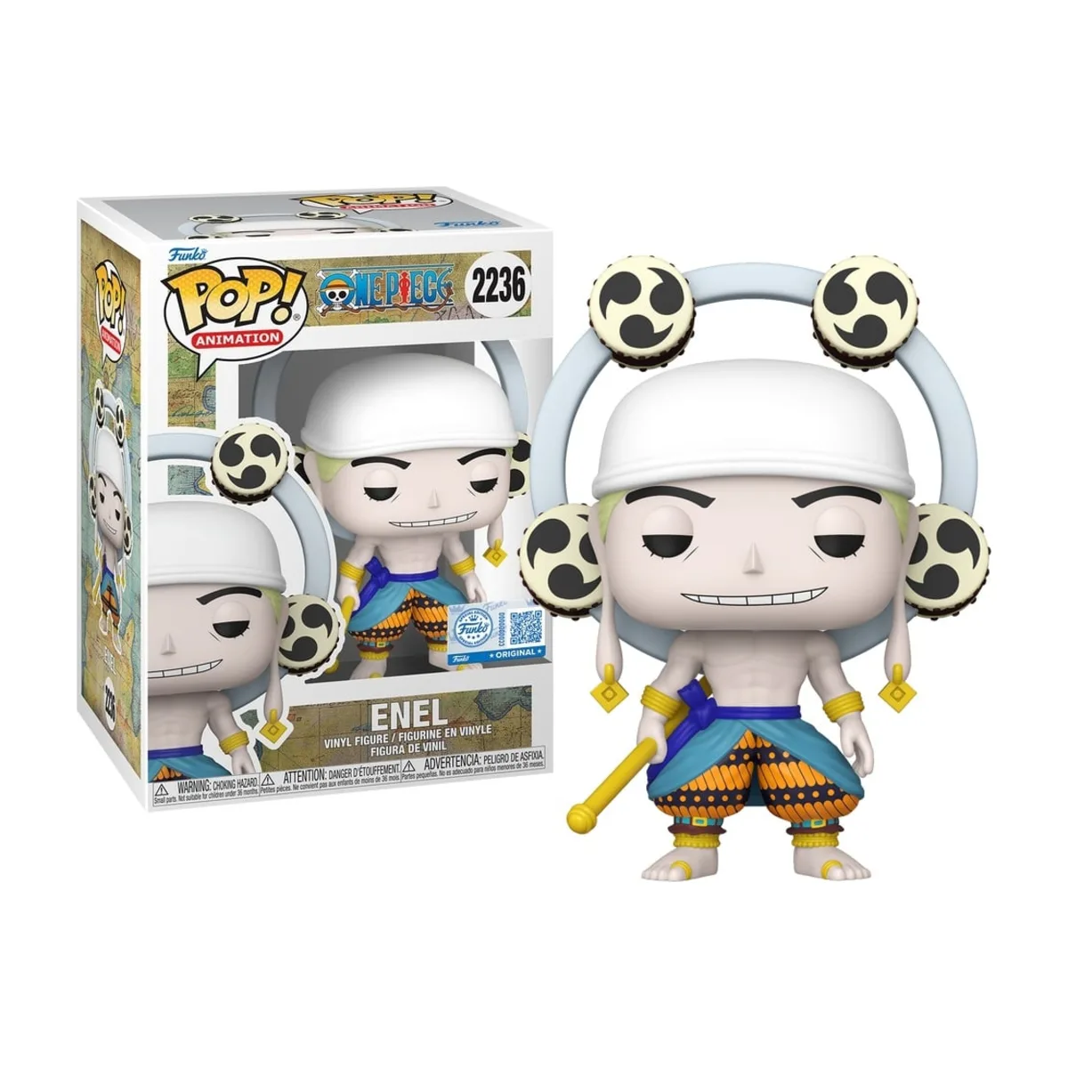 Funko Pop Enel One Piece N° 2236 Funko Pop Enel di One Piece numero 2236
