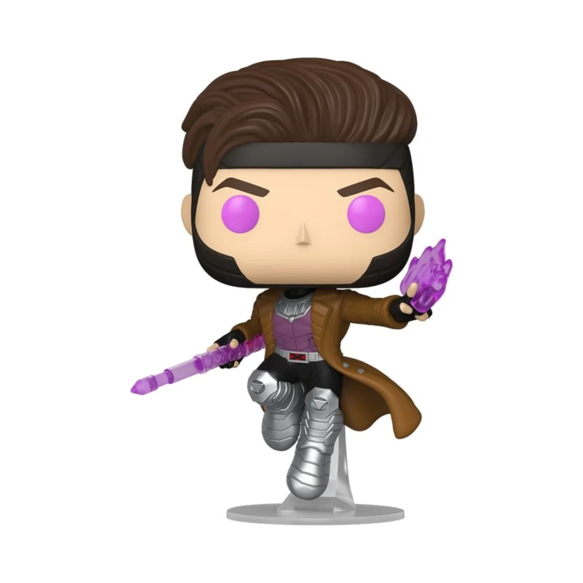 Funko Pop Gambit Marvel N° 1676 Dettaglio del Funko Pop Gambit di Marvel numero 1676