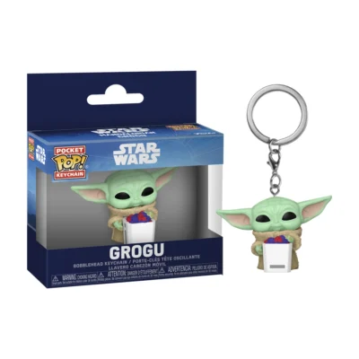 Funko Pop Grogu With Snack di Star Wars