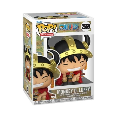 Dettaglio del Funko Pop Luffy di One Piece numero 2569