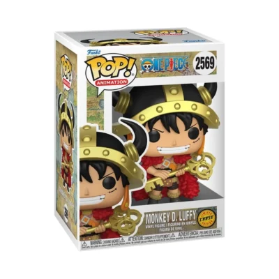 Funko Pop Luffy One Piece Chase N° 2569 Funko Pop Luffy di One Piece numero 2569, vista 5