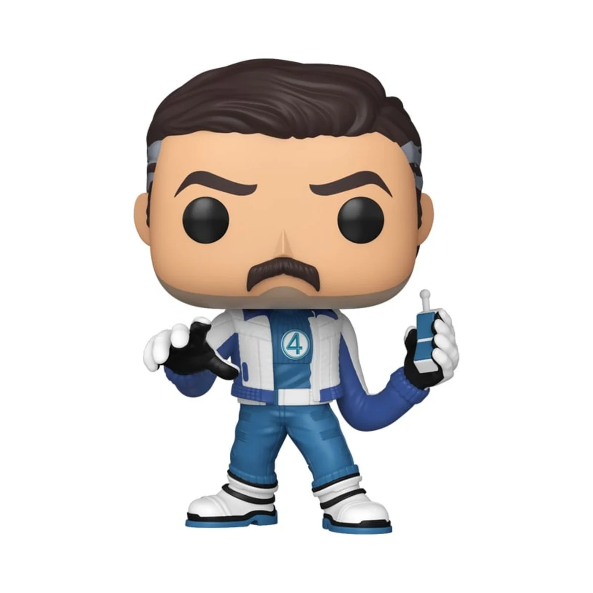 Funko Pop Mr. Fantastic Fantastic Four Marvel N° 1639 Dettaglio del Funko Pop Mr. Fantastic di Marvel numero 1639