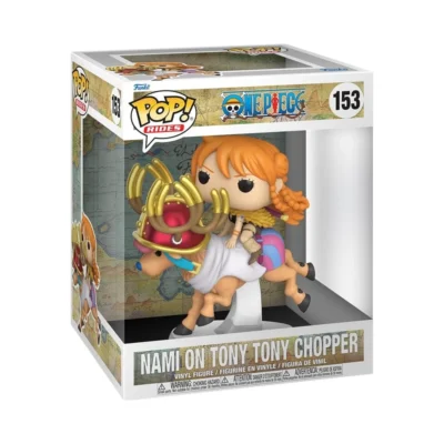 Confezione window box del Funko Pop Nami & Chopper di One Piece numero 153