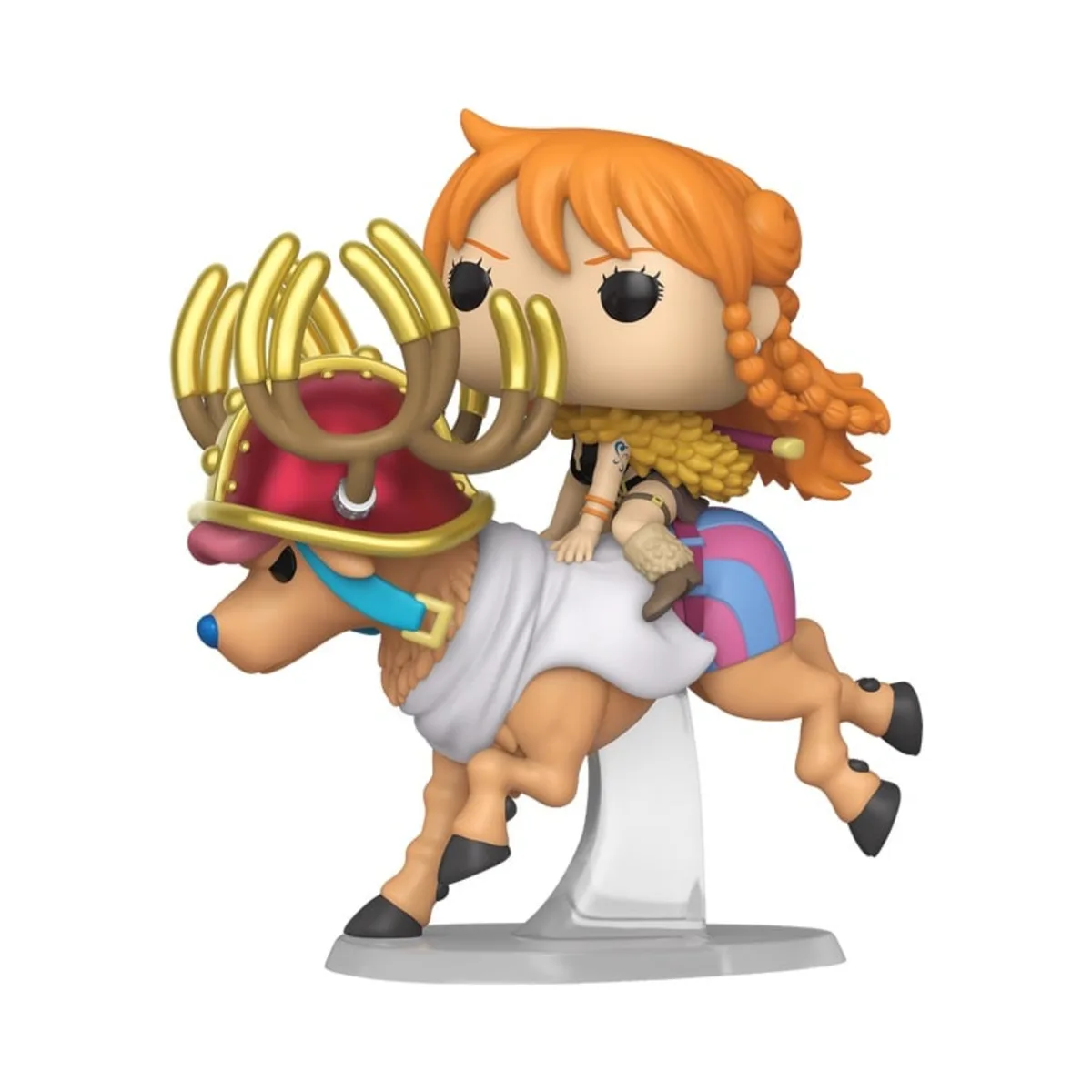 Funko Pop Nami & Chopper One Piece Deluxe N° 153 Dettaglio del Funko Pop Nami & Chopper di One Piece numero 153