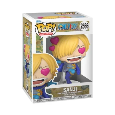 Confezione window box del Funko Pop Sanji di One Piece numero 2566