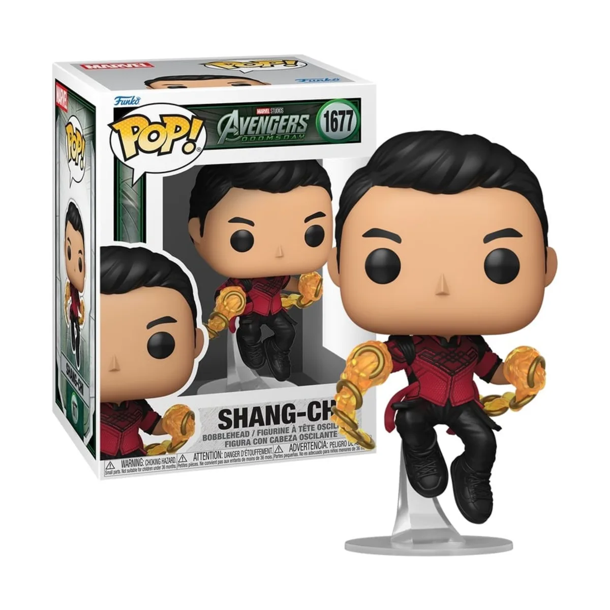 Funko Pop Shang-Chi Avengers Doomsday Marvel N° 1677 Funko Pop Shang-Chi di Marvel numero 1677