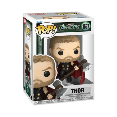 Confezione window box del Funko Pop Thor di Marvel numero 1637