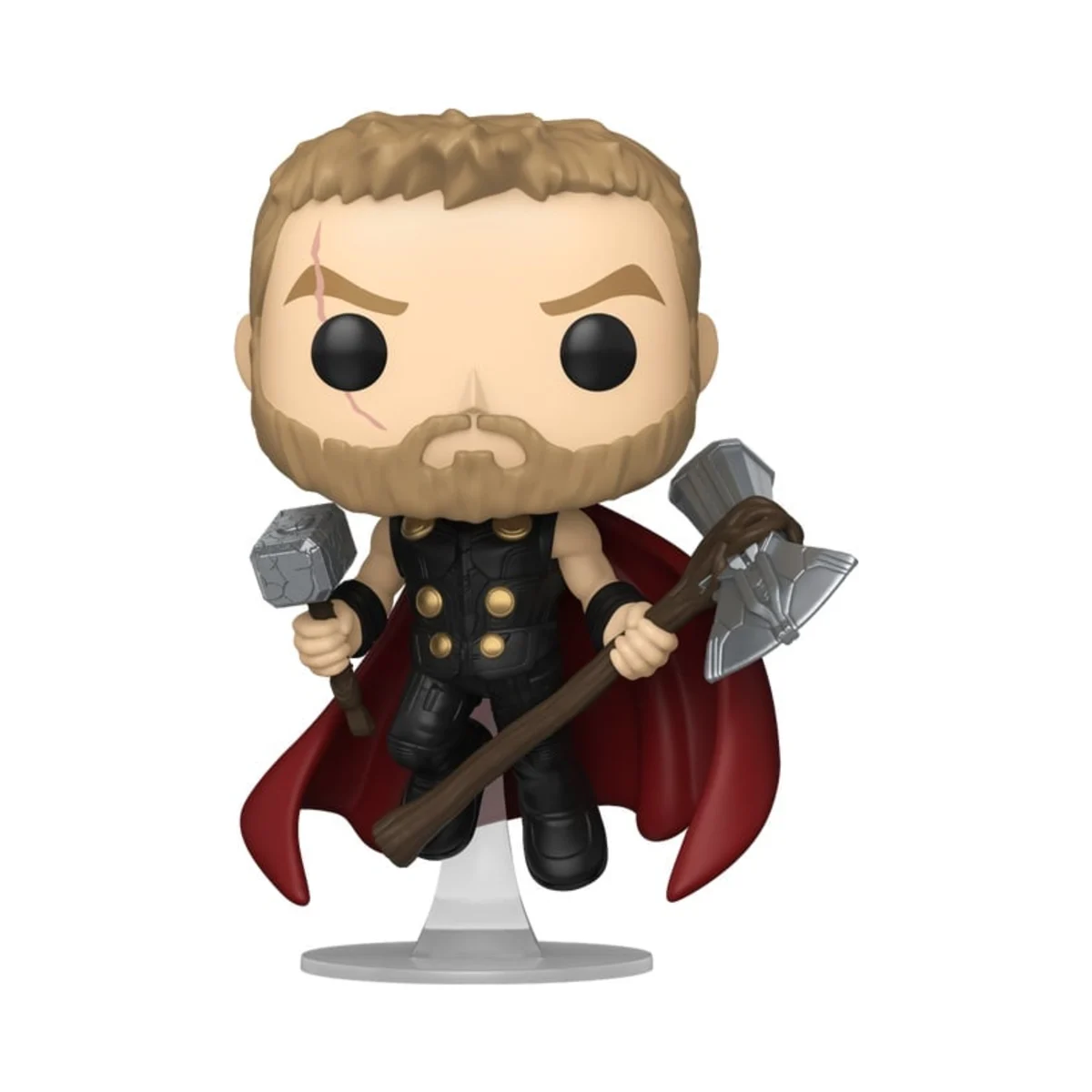 Funko Pop Thor Marvel N° 1637 Dettaglio del Funko Pop Thor di Marvel numero 1637