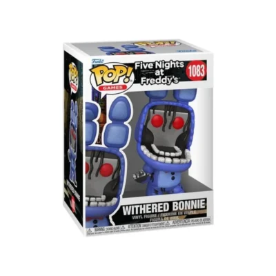 Confezione window box del Funko Pop Withered Bonnie di Five Nights at Freddy numero 1083